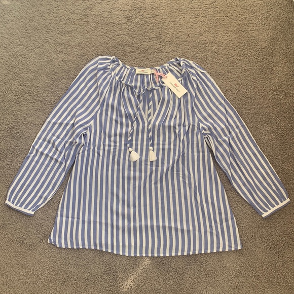 Vineyard Vines Sail Stripe Savannah Pullover size XS - Picture 3 of 4
